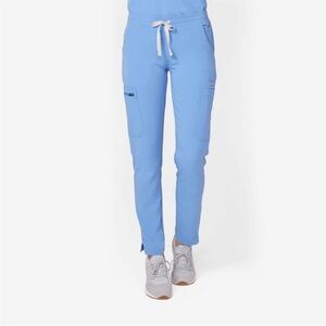 Figs Yola Skinny Scrub Pants Ceil Blue XS/T